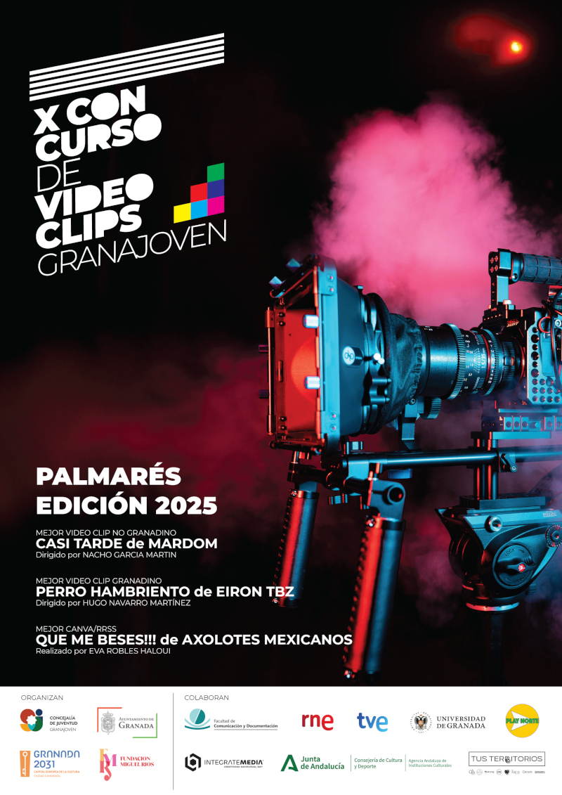 Palmar�s de la X Edici�n del Concurso de video clips Granajoven 